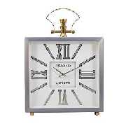 ساعت رومیزی آرتمیس کد 2030 Light Gray Gold خاکستری طلایی روشن