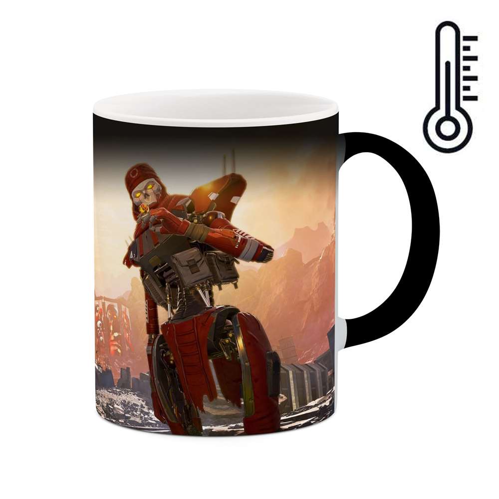 ماگ حرارتی طرح بازی Apex legend مدل mgph11985