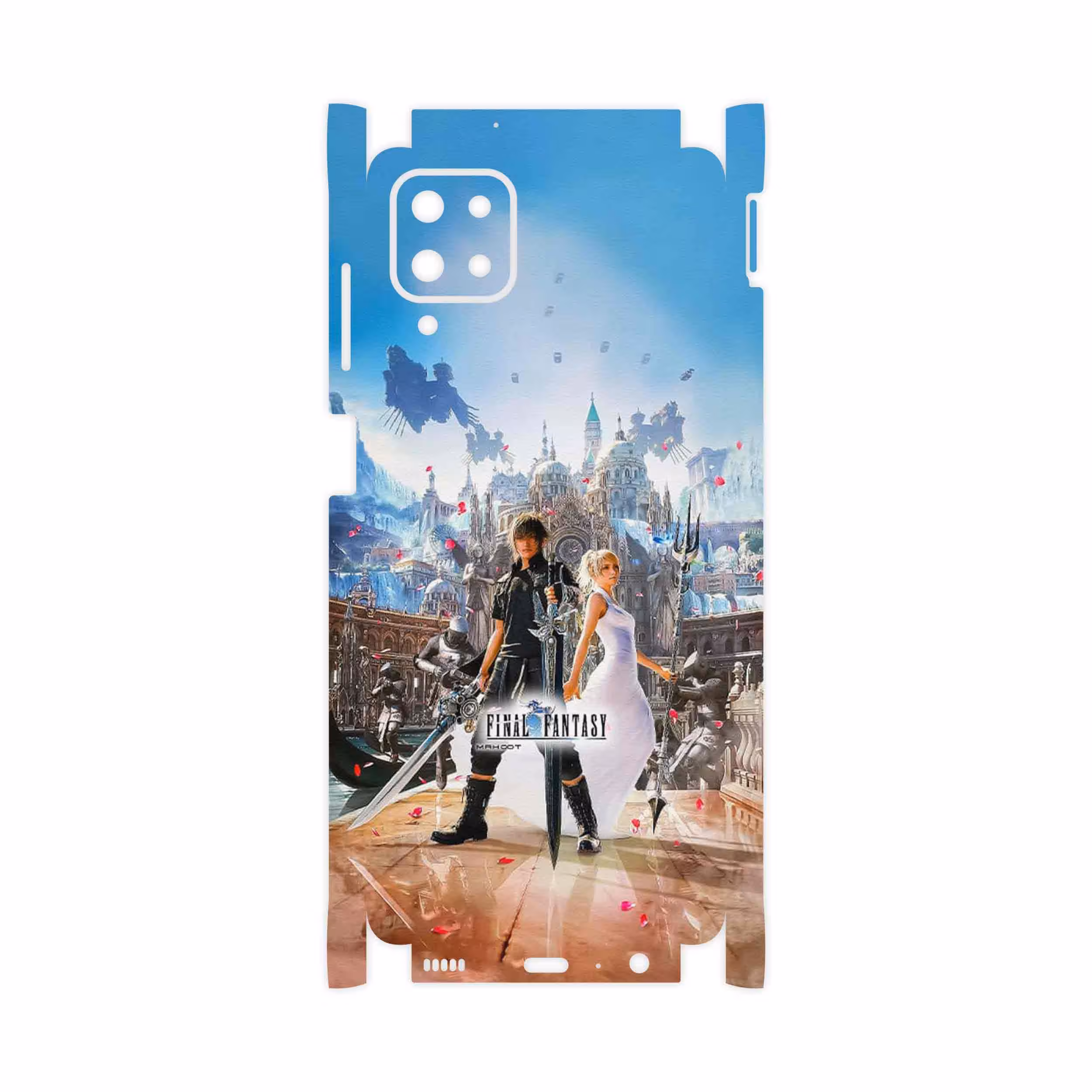 برچسب پوششی ماهوت مدل Final Fantesy Game Series-FullSkin مناسب برای گوشی موبایل سامسونگ Galaxy A12 Nacho