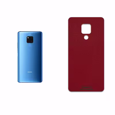 برچسب پوششی ماهوت مدل Red-Leather مناسب برای گوشی موبایل هوآوی Mate 20 X