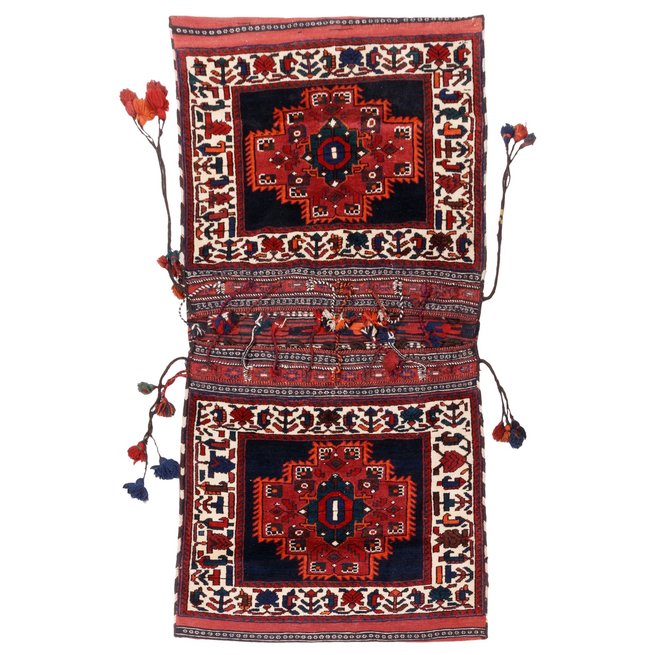 خورجین قدیمی دستباف ذرع و نیم سی پرشیا کد 187414