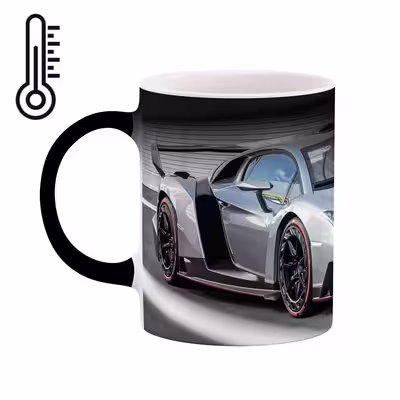 ماگ حرارتی طرح ماشین lamborghini huracan مدل mgph15590