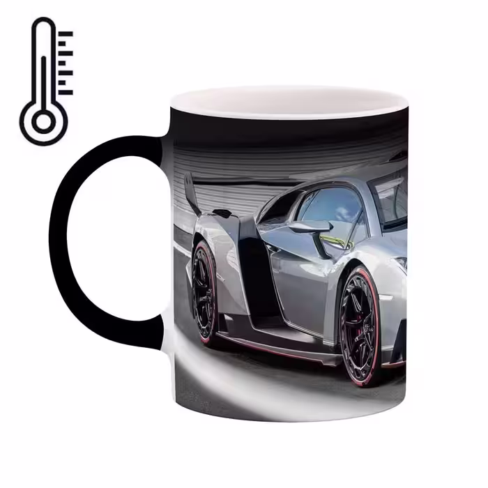 ماگ حرارتی طرح ماشین lamborghini huracan مدل mgph15590