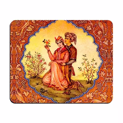 ماوس پد مدل مینیاتور عاشقانه کد 1025