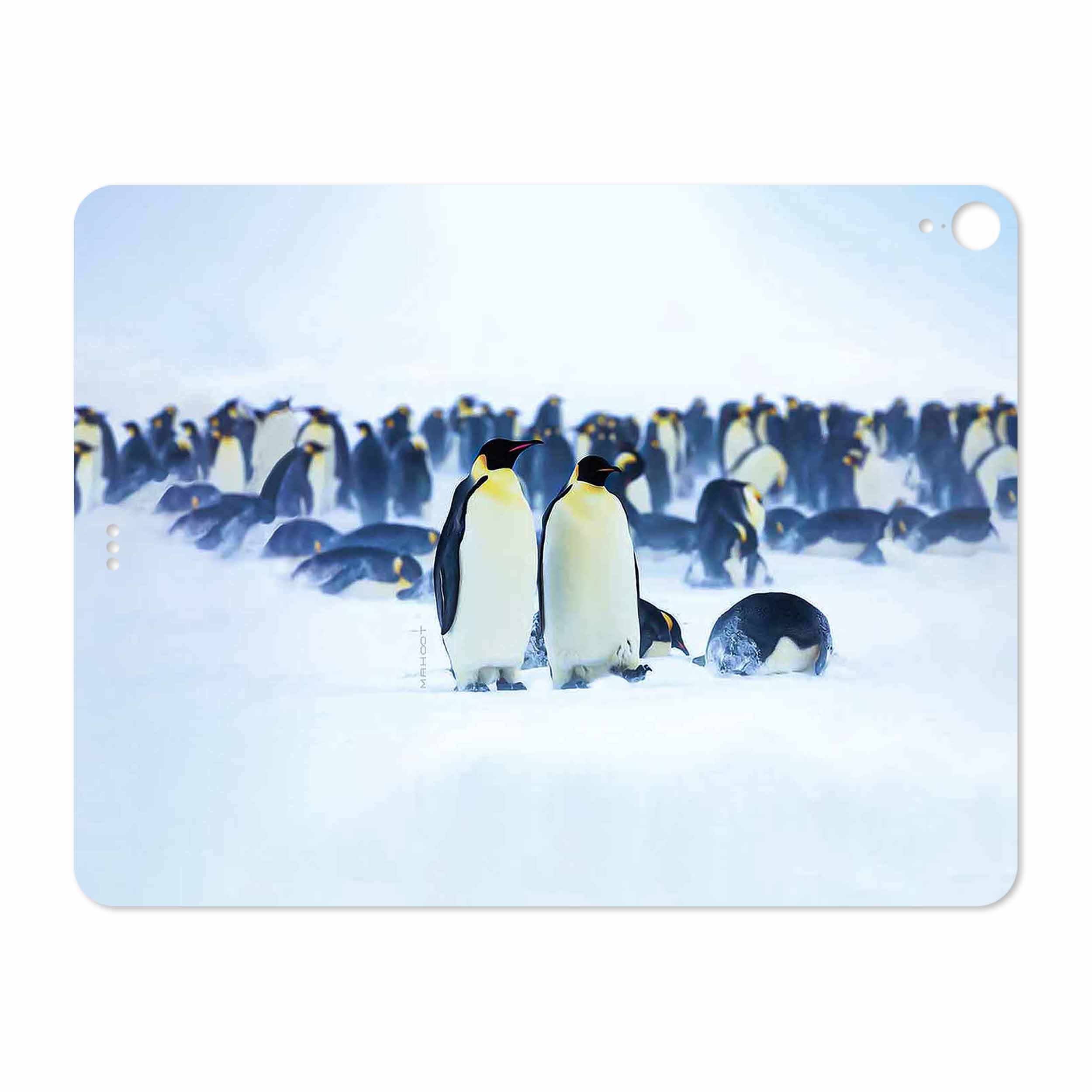 برچسب پوششی ماهوت مدل Penguin مناسب برای تبلت اپل iPad Pro 12.9 (GEN 3) 2018 A1876