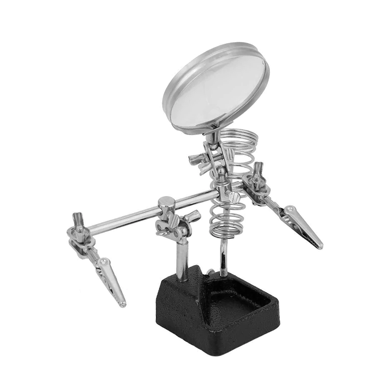 گیره مونتاژ ، پایه هویه و ذره بین Magnifier 506