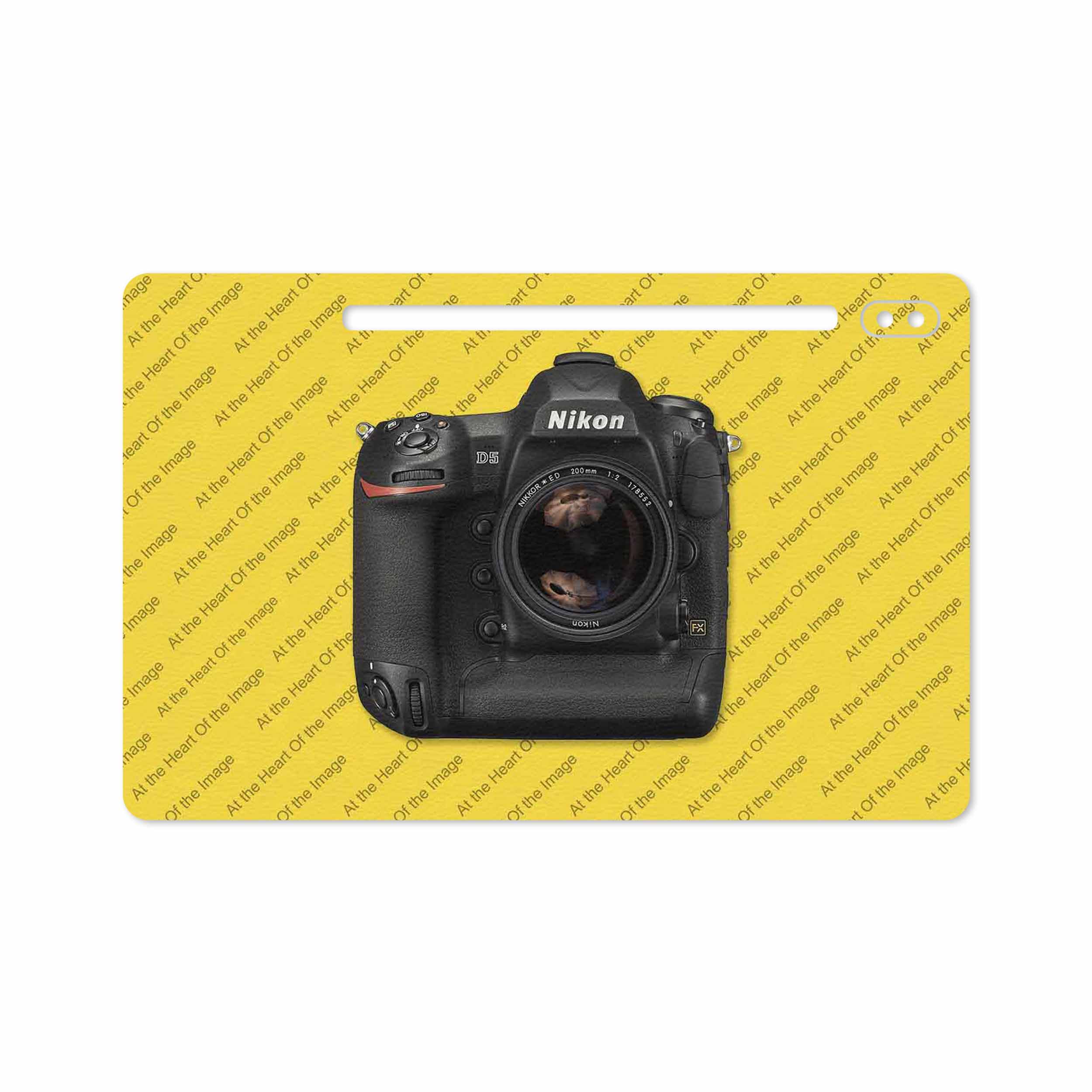 برچسب پوششی ماهوت مدل Nikon-Logo مناسب برای تبلت سامسونگ Galaxy Tab S6 2019 SM-T865