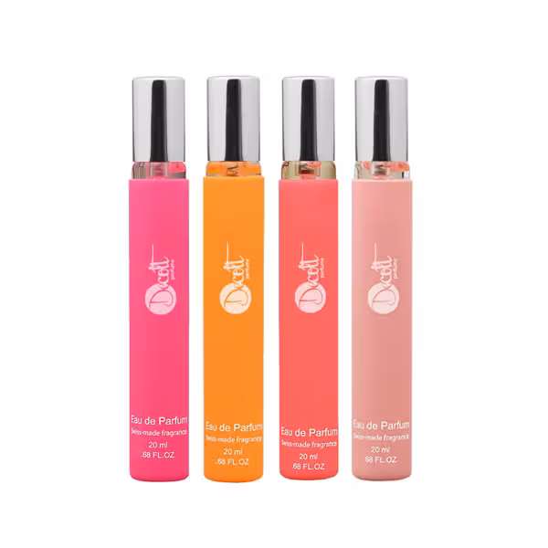 عطر جیبی زنانه دکلت مدل SUNSHINE حجم 20 میلی لیتر مجموعه 4 عددی