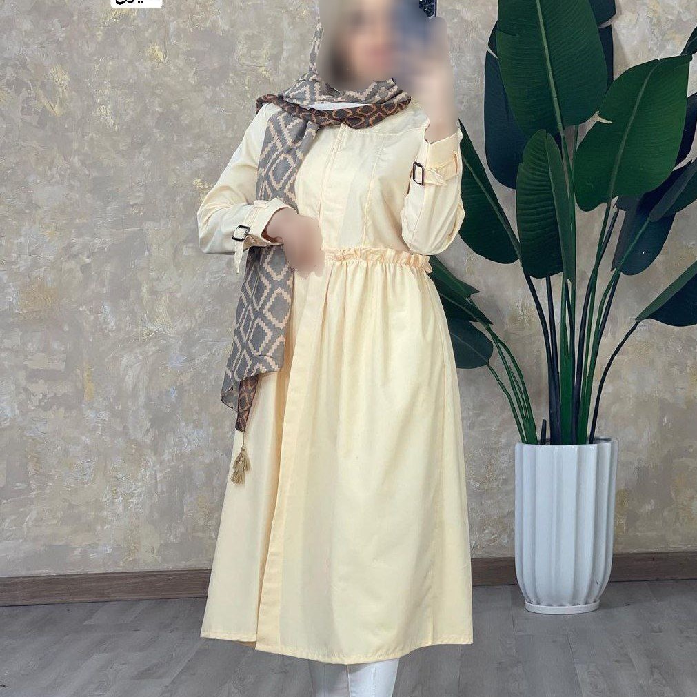 مانتو کمر پیله داکرون