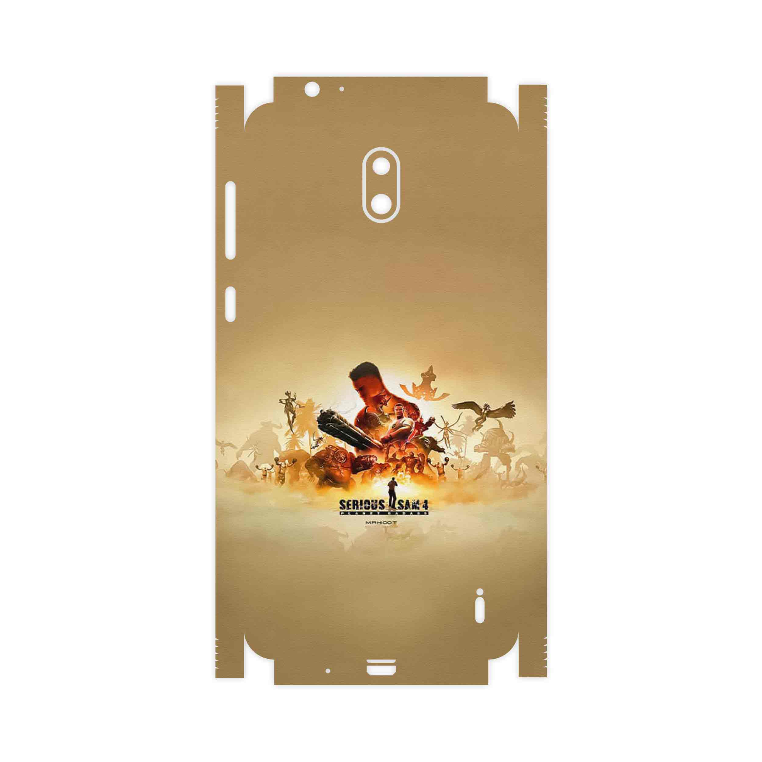 برچسب پوششی ماهوت مدل Serious Sam Game Series-FullSkin مناسب برای گوشی موبایل نوکیا 2