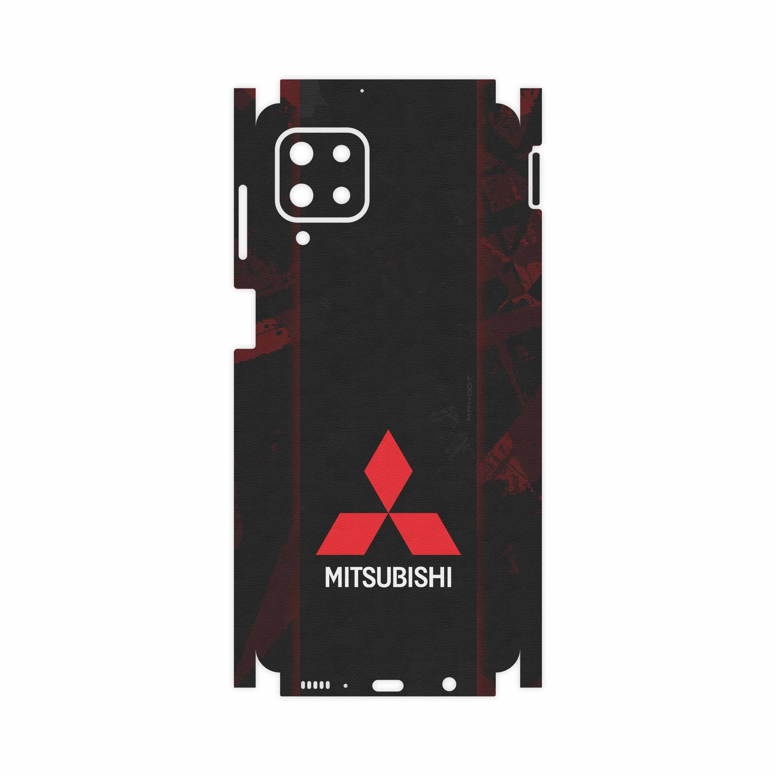 برچسب پوششی ماهوت مدل Mitsubishi Motor-FullSkin مناسب برای گوشی موبایل سامسونگ Galaxy M62