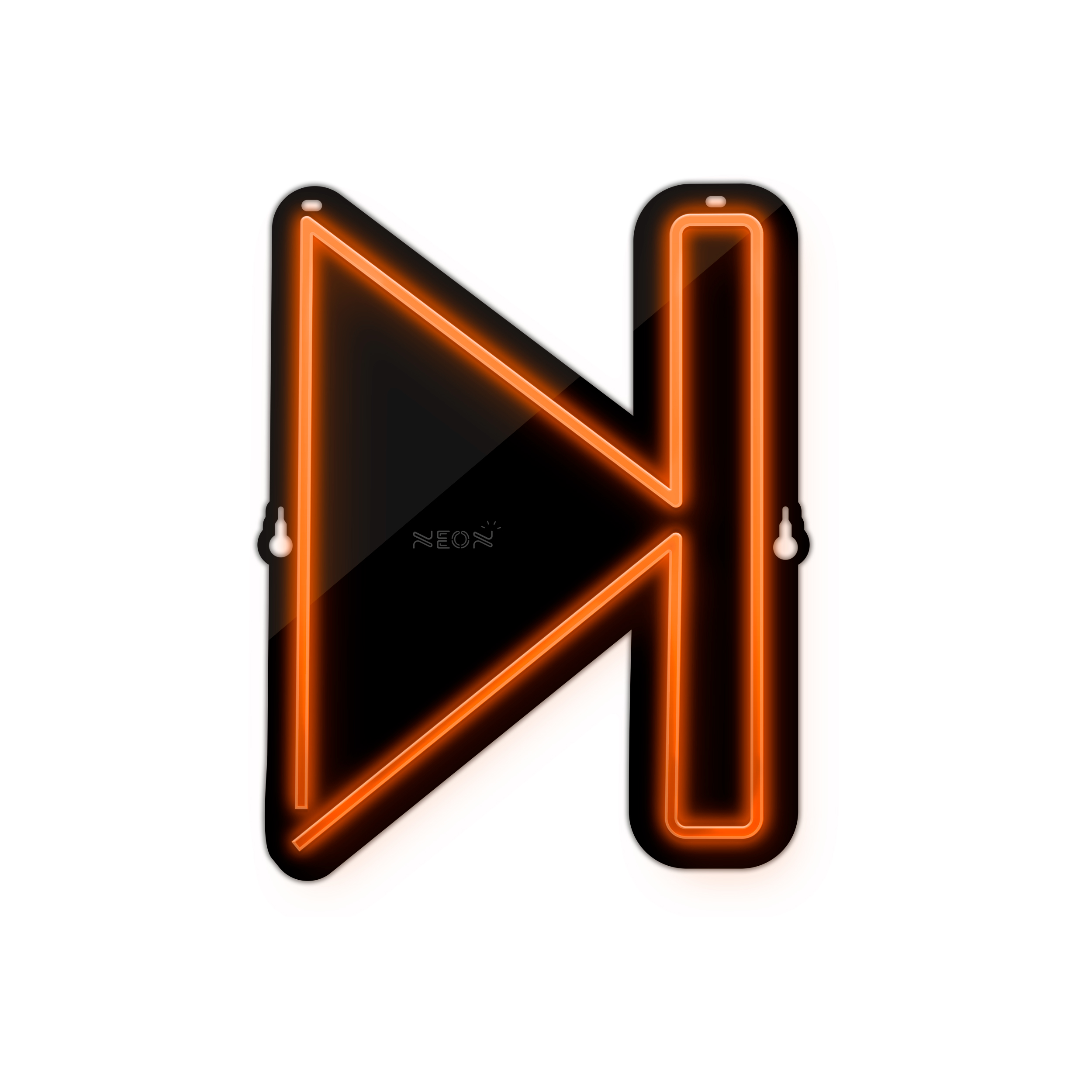 چراغ دیواری نئون دیزاین طرح Next-BL_ORG