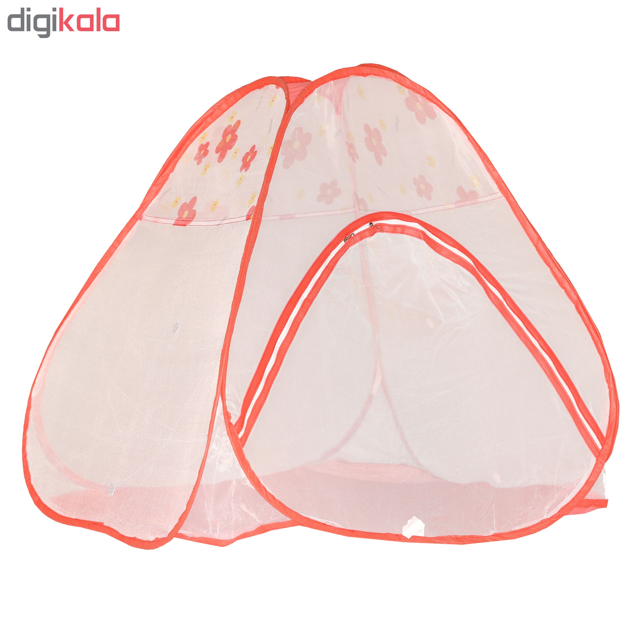 پشه بند کودک اسپرینگ مدل کلبه آبی