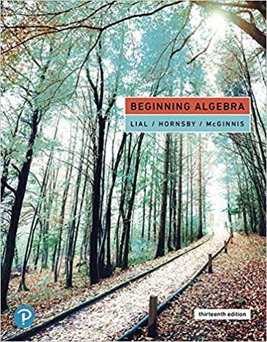 خرید و دانلود نسخه کامل کتاب Beginning Algebra (13th Edition) [2020] - PDF