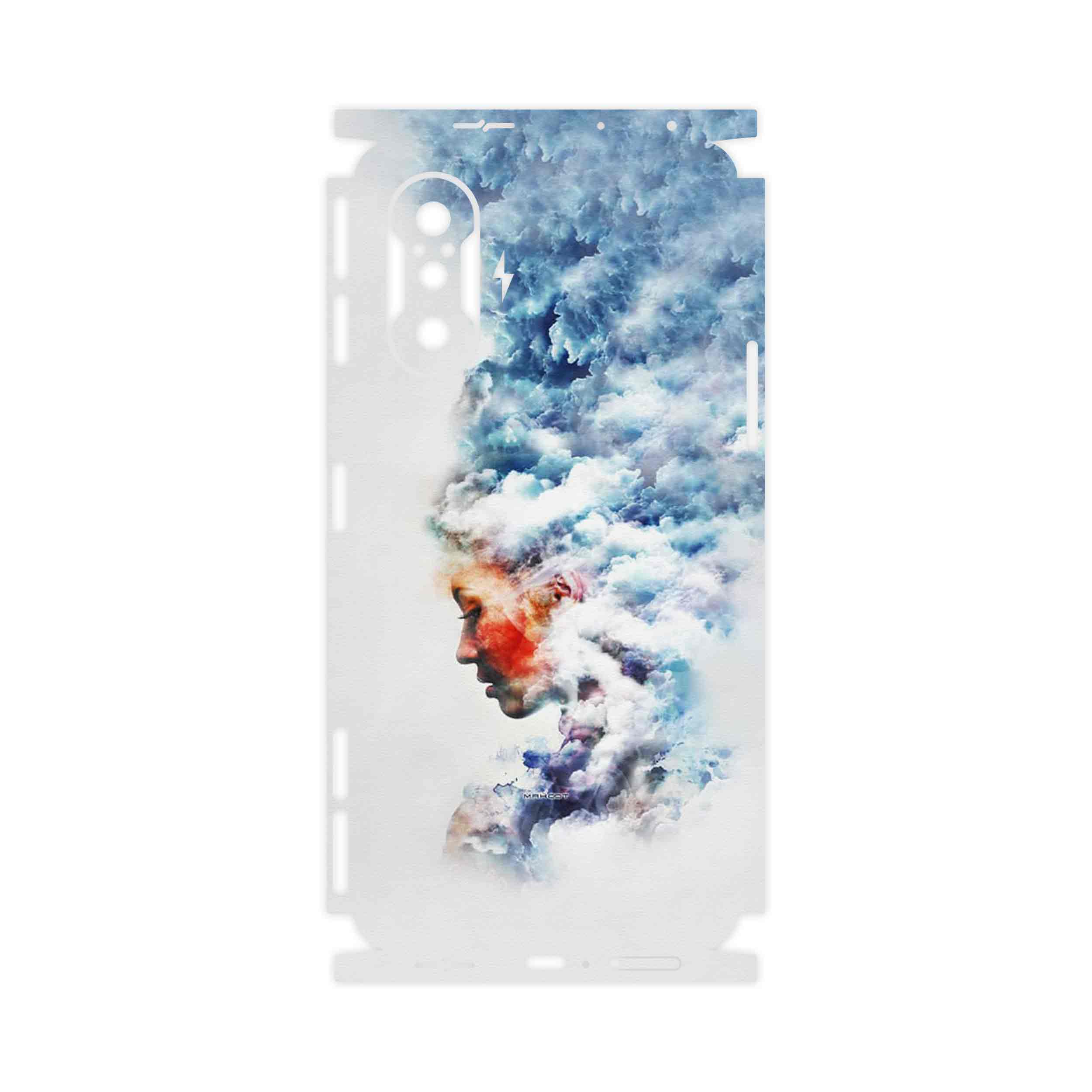 برچسب پوششی ماهوت مدل Women and the Cloud Digital Art-FullSkin مناسب برای گوشی موبایل شیائومی Redmi K40 Gaming