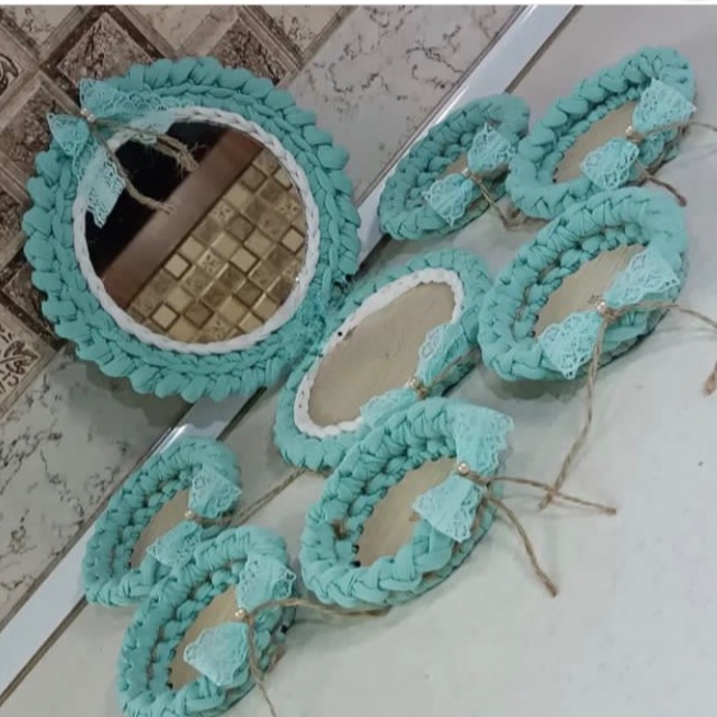 هفت سین تریکو فیروزه ای