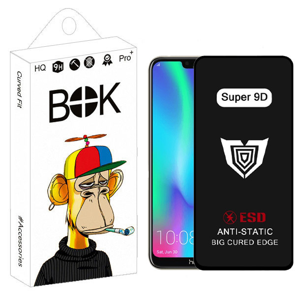 محافظ صفحه نمایش بوک مدل Super 9D مناسب برای گوشی موبایل آنر 8 Lite | کالا برتری