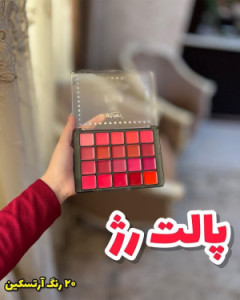 پالت رژ لب 20 رنگ برند آرتسکین