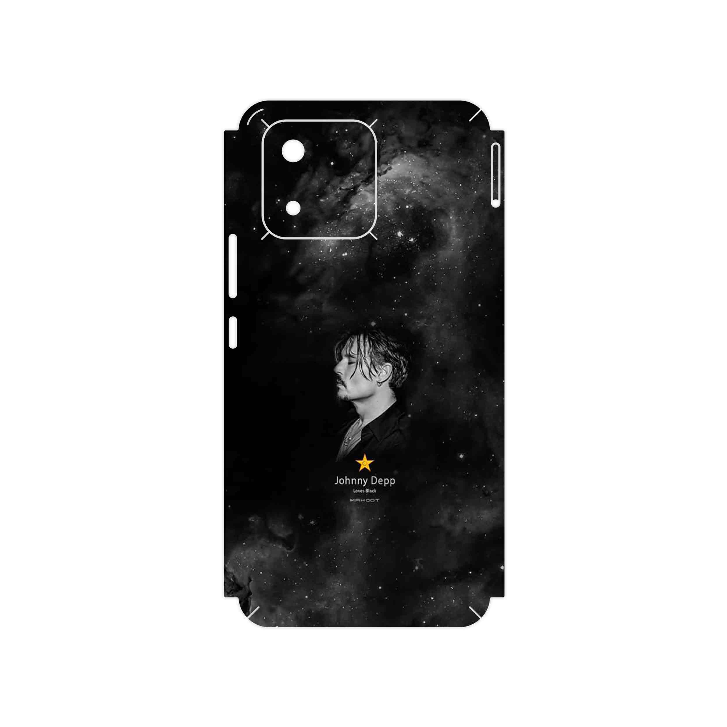 برچسب پوششی ماهوت مدل Johnny Depp مناسب برای گوشی موبایل آنر X5