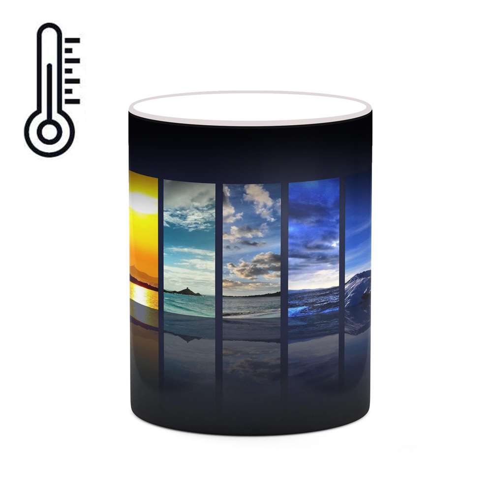 ماگ حرارتی کاکتی طرح فانتزی مدل mgh18991