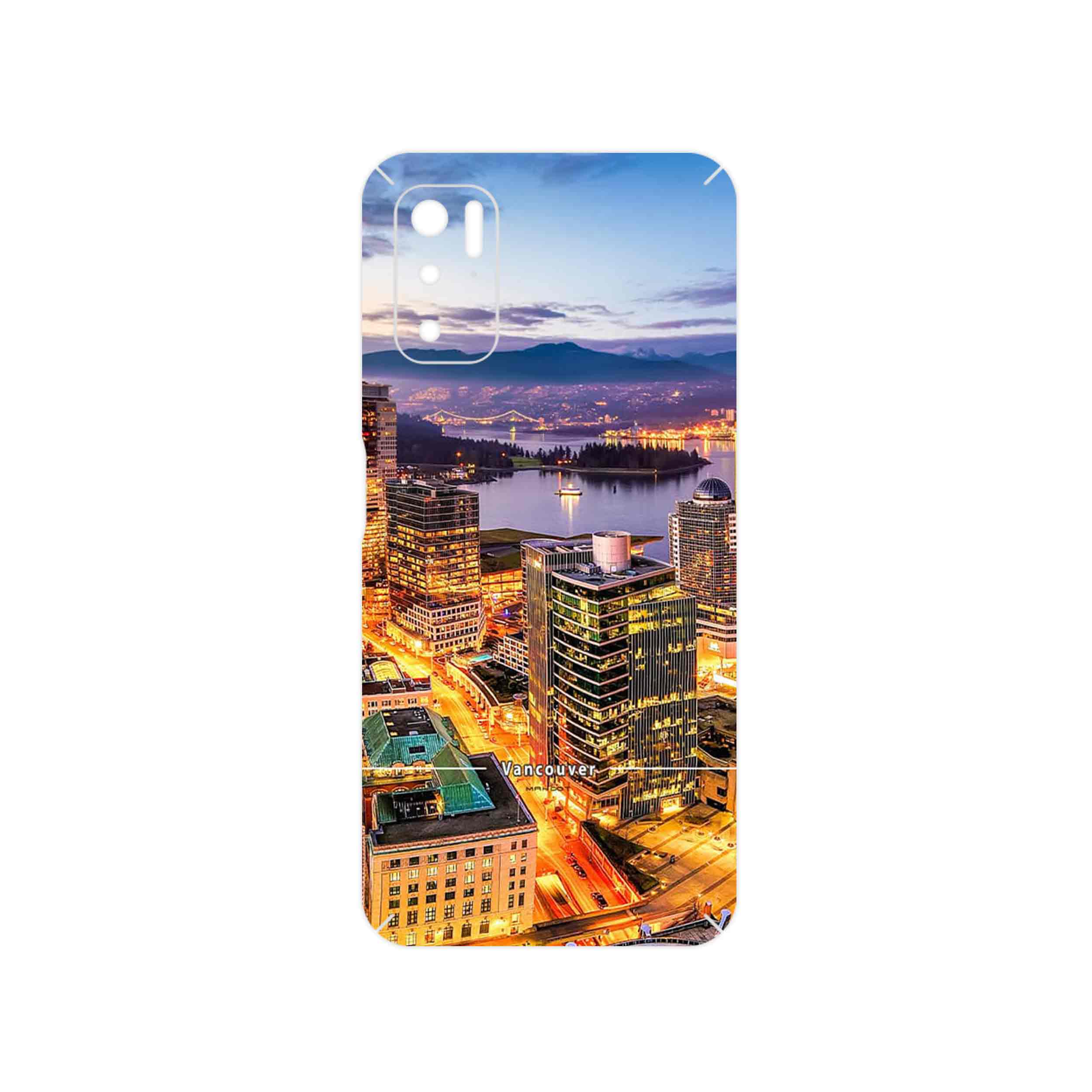 برچسب پوششی ماهوت مدل City of Vancouver مناسب برای گوشی موبایل شیائومی Poco M3 Pro 5G