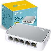 سوویچ 5 پورت TP-Link TL-SF1005D 5-Port 10/100 Mbps (آکبند)