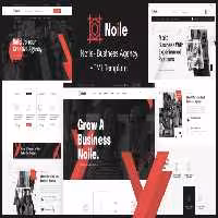قالب HTML شرکتی Noile