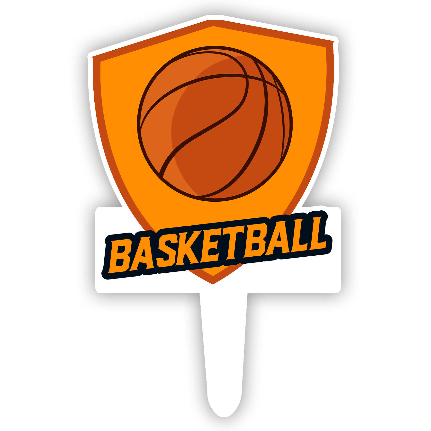  تاپر کیک طرح بسکتبال کد R382