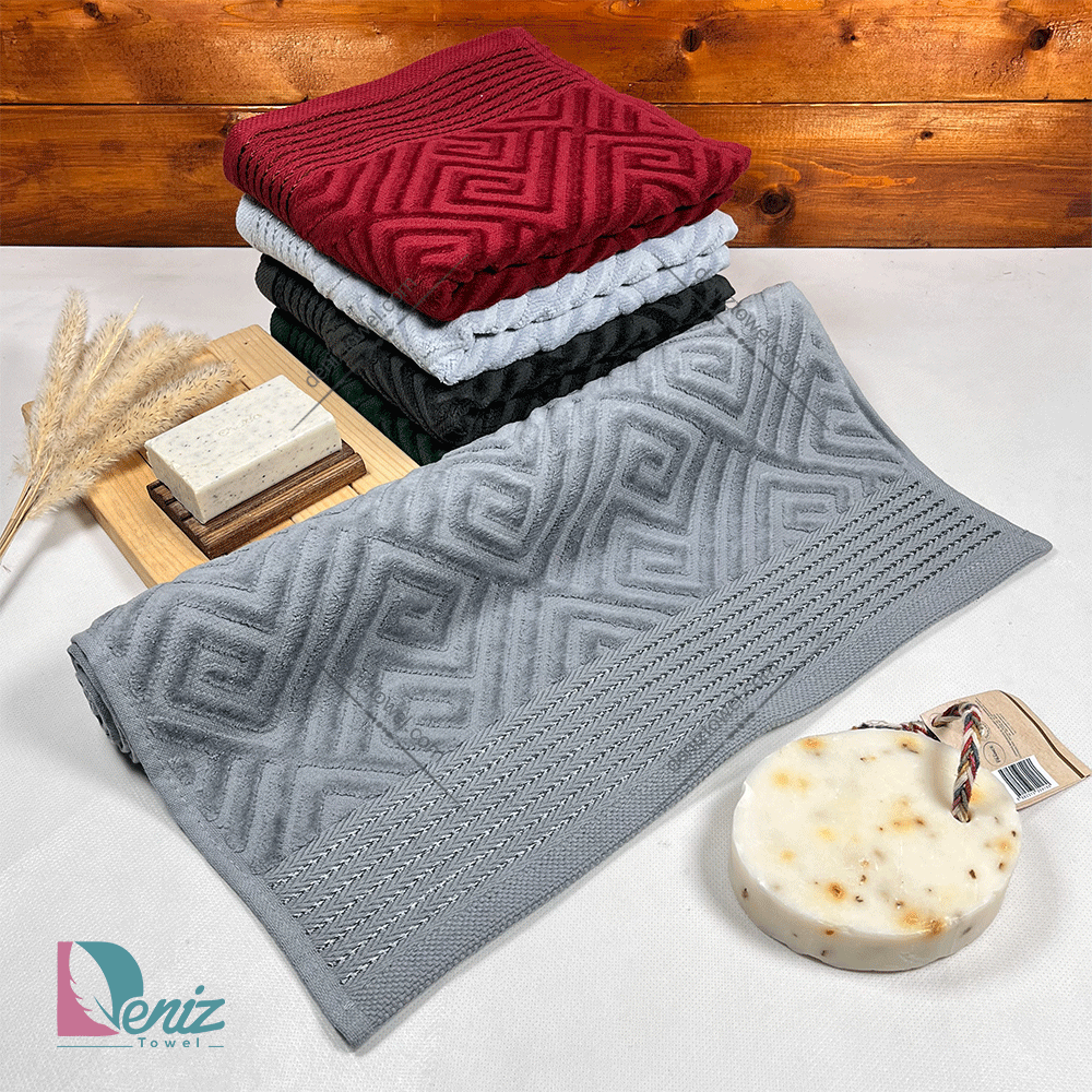 حوله دستی MAESTA رنگ طوسی