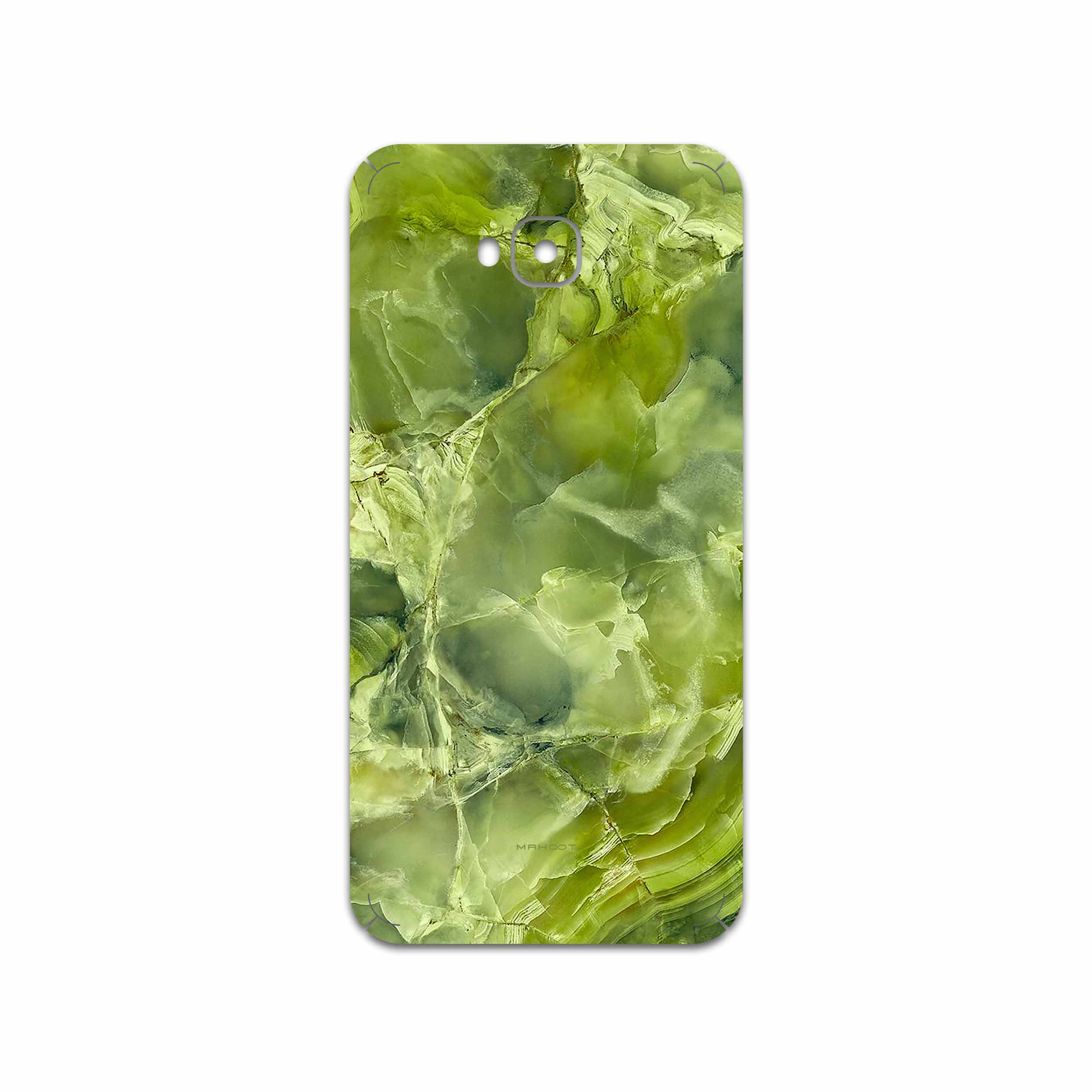 برچسب پوششی ماهوت مدل Green Crystal Marble مناسب برای گوشی موبایل ایسوس Zenfone 4 Selfie