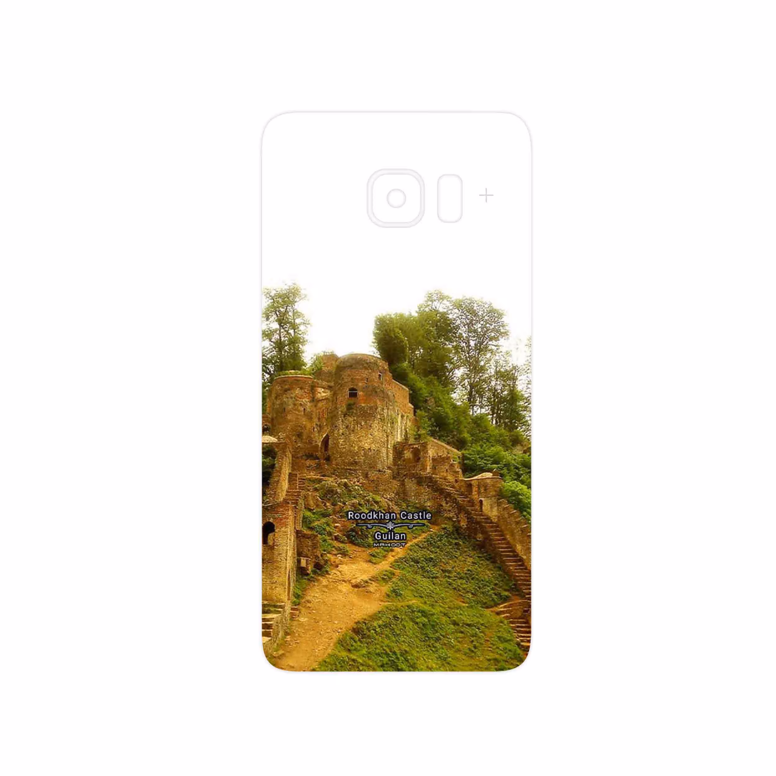 برچسب پوششی ماهوت مدل Roodkhan Castle مناسب برای گوشی موبایل سامسونگ Galaxy S6 Edge Plus