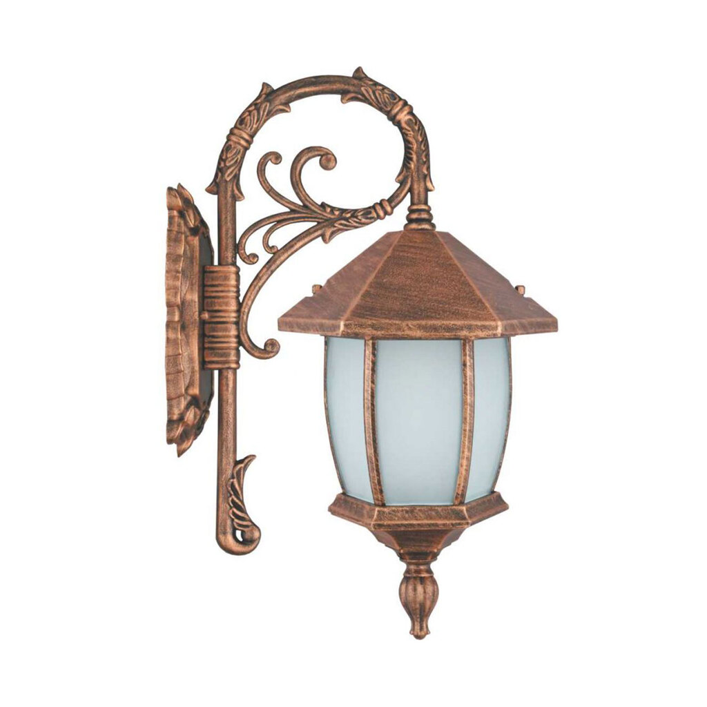 چراغ دیواری حیاطی و پارکی تکشیدفام مدل ویکتوریا خمره ای کد 8103-15