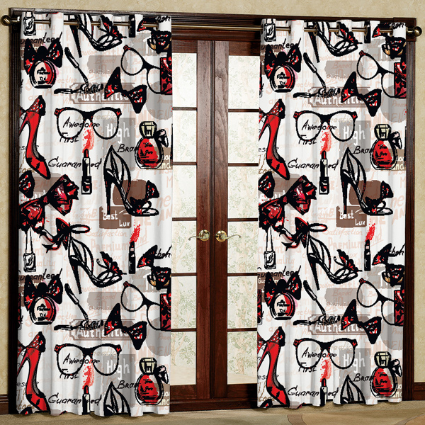 پرده مدل مخمل پانچی کد 6580 سایز 280x140 سانتی متر