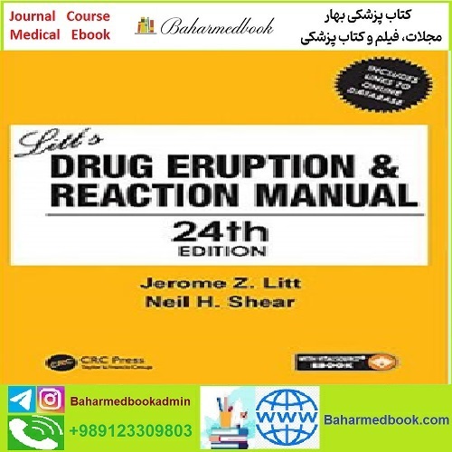 Litt's Drug Eruption & Reaction Manual TRUE PDF price 1€ - کتاب پزشکی بهار