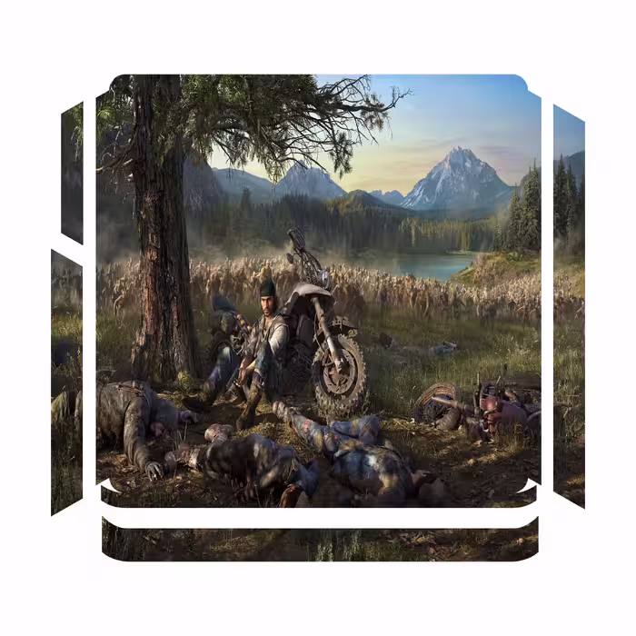 برچسب پلی استیشن 4 اسلیم مدل days gone