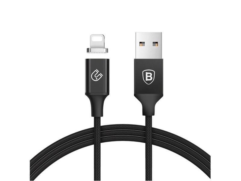 کابل تبدیل USB به لایتنینگ بیسوس مدل New Insnap Magnetic بطول 12 متر