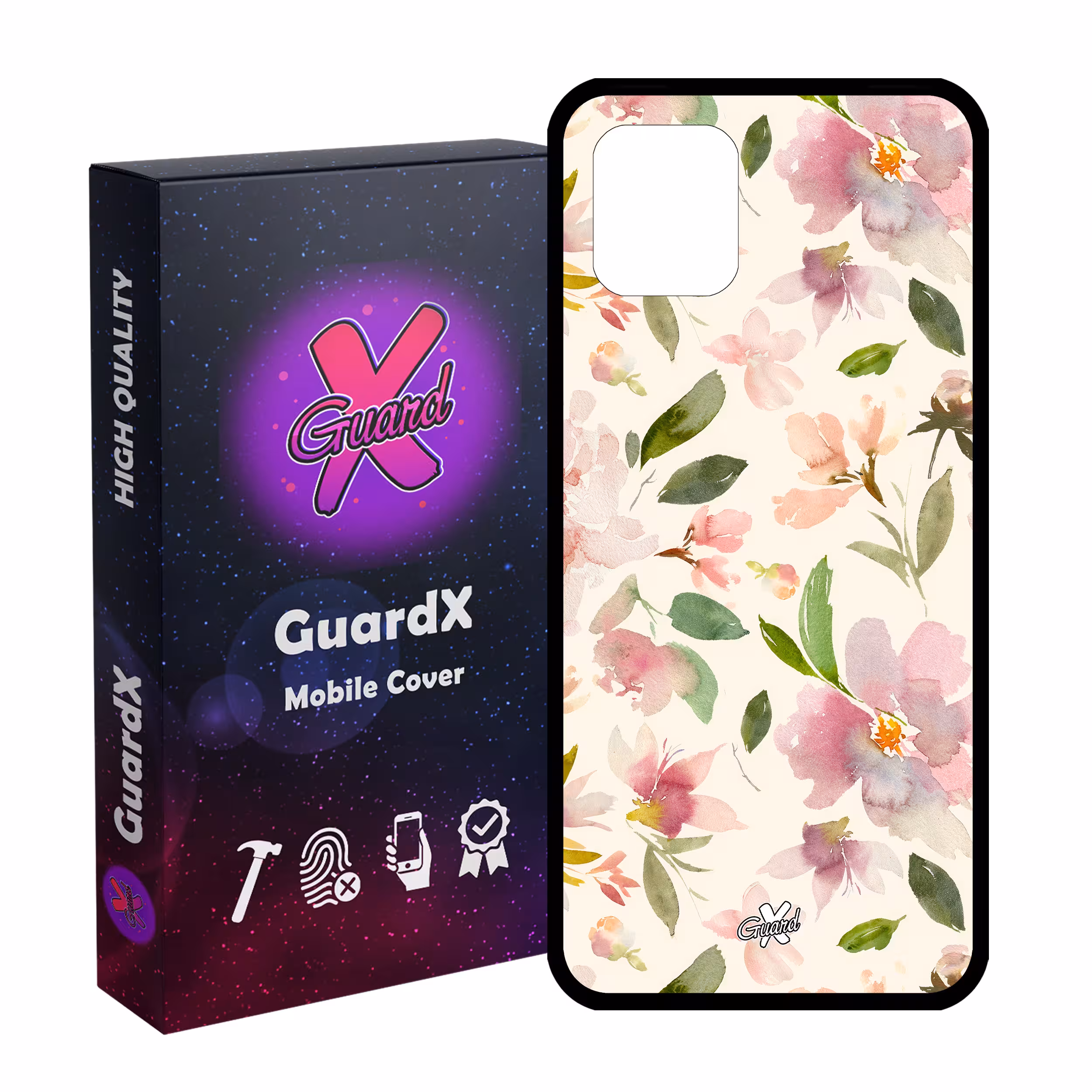 کاور گارد ایکس طرح گل مدل Glass10579 مناسب برای گوشی موبایل سامسونگ Galaxy Note 10 Lite / A81