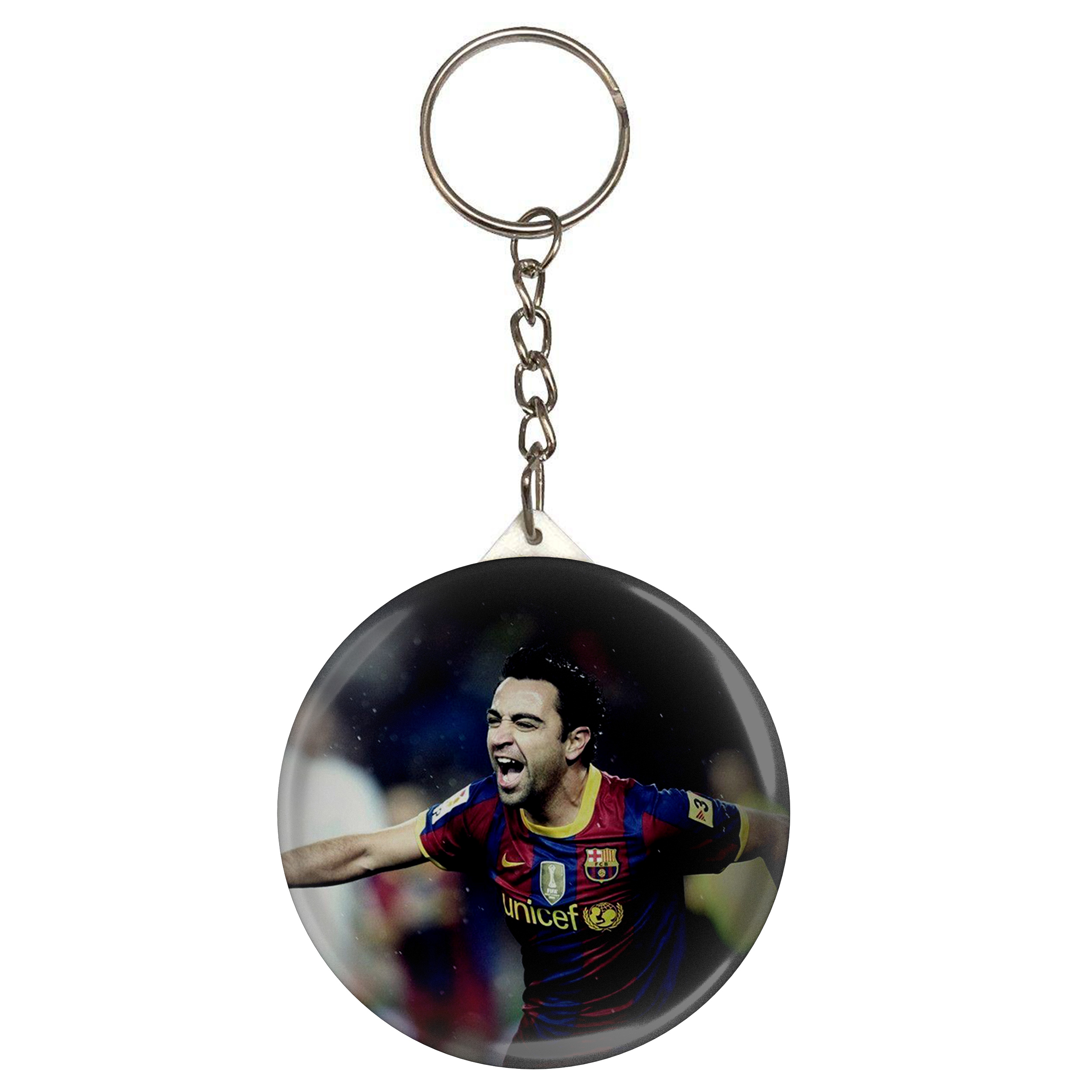 جاکلیدی طرح بازیکن فوتبال ژاویِ هرناندز کروز در بارسلونا اسپانیا مدل S4337 