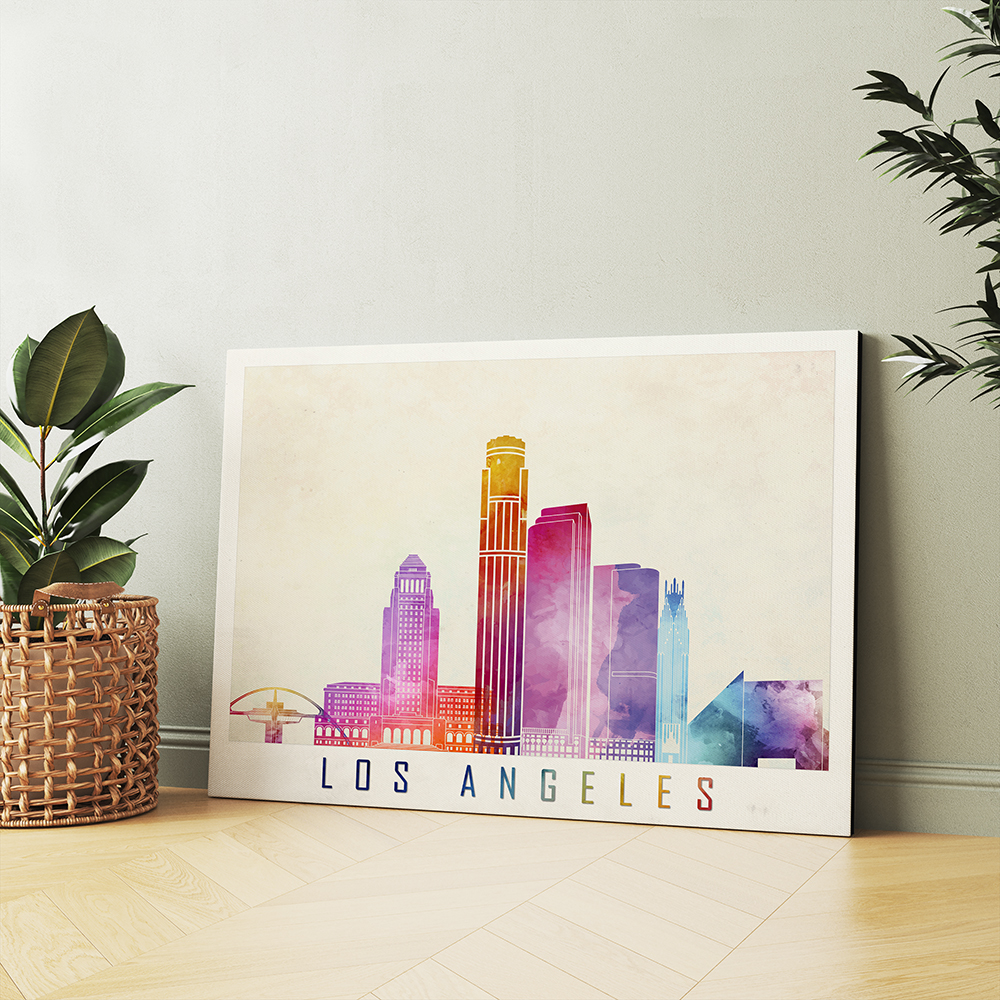 تابلو شاسی مدل شهر لس آنجلس کد S010007