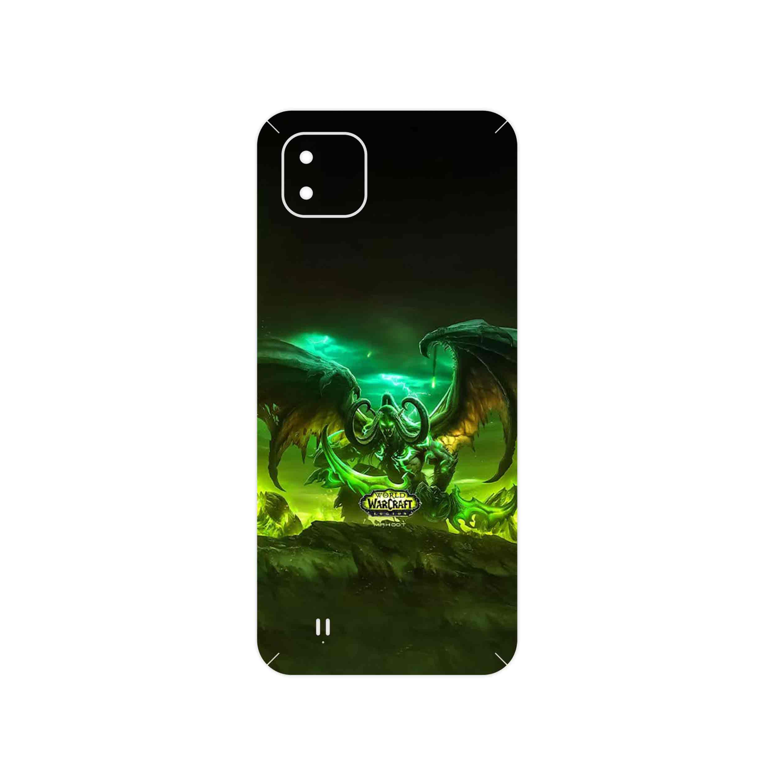 برچسب پوششی ماهوت مدل Warcraft Game Series مناسب برای گوشی موبایل ریلمی C11 2021