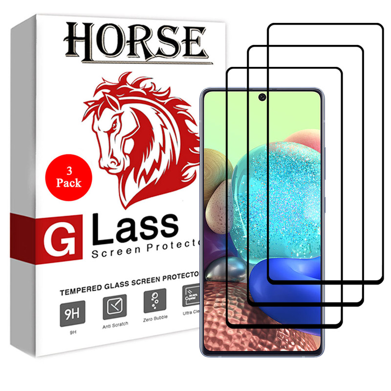 محافظ صفحه نمایش 5D هورس مدل FAG مناسب برای گوشی موبایل سامسونگ Galaxy A Quantum بسته سه عددی | کالا برتری
