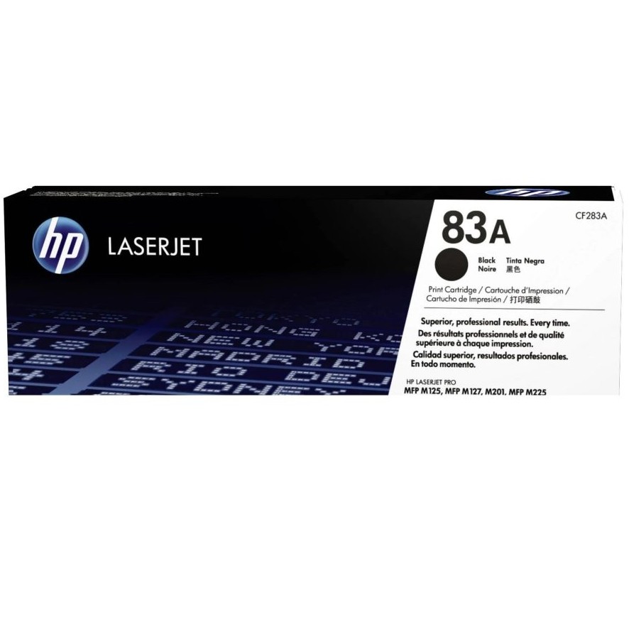 کارتریج تونر مشکی اچ پی مدل 83 A