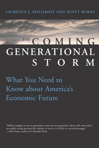خرید و دانلود نسخه کامل کتاب The coming generational storm: what you need to know about America's economic future - PDF
