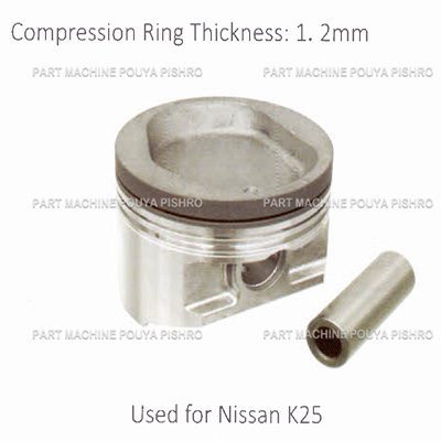 پیستون کامل لیفتراک نیسان k25 std 1.2/0.50
