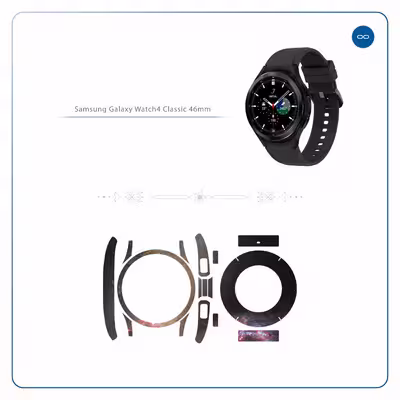 برچسب ماهوت طرح Universe by NASA 5 مناسب برای ساعت هوشمند سامسونگ Watch4 Classic 46mm
