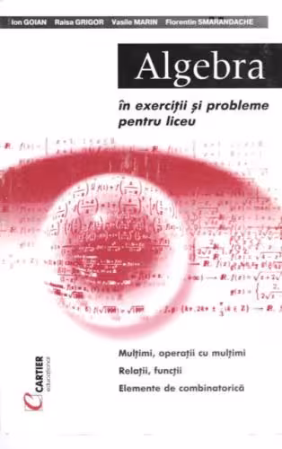 خرید و دانلود نسخه کامل کتاب Algebra in exercitii si probleme pentru liceu