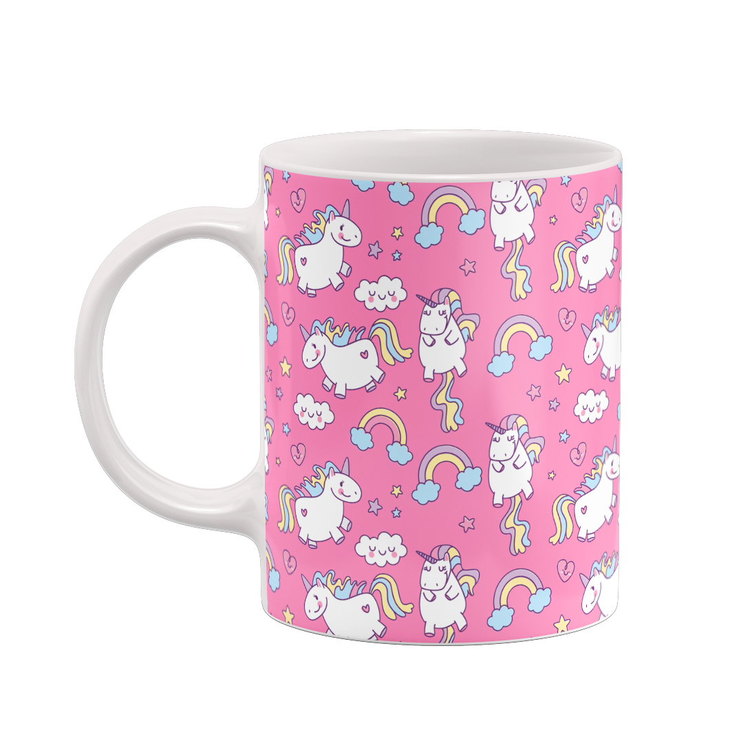 ماگ طرح یونیکورن کد 23