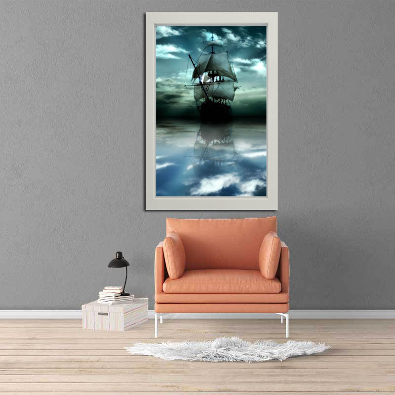 تابلو طرح کشتی مدل 30