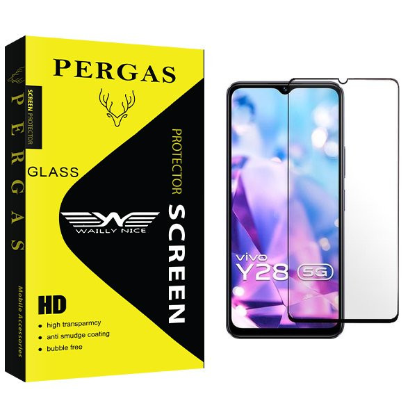 محافظ صفحه نمایش شیشه ای وایلی نایس مدل Pergas مناسب برای گوشی موبایل ویوو Y28 | کالا برتری