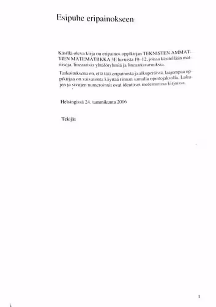 خرید و دانلود نسخه کامل کتاب Todennäköisyyslaskenta ja tilastomatematiikka